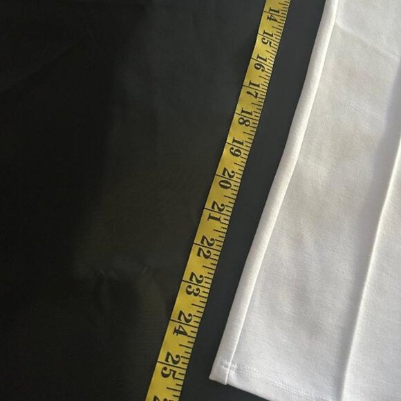 Jude Connally Lucia Ponte Knit Elastic Waistband Straight Pull-On Ankle Pants M - Picture 10 of 14